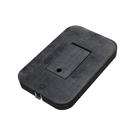 Nds 12in. Black Reader Lid for Water Meter Box M12006